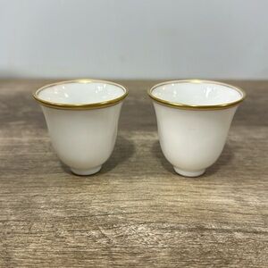Rosenthal Bell Shape Demitasse Liners set of 2